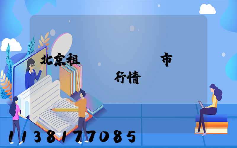 北京租車(chē)市場(chǎng)行情