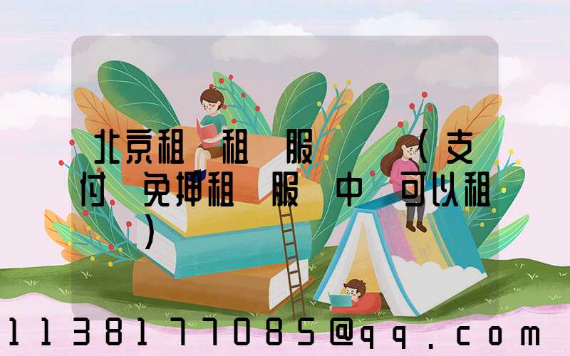 北京租車租車服務電話(支付寶免押租車服務中還可以租車嗎)